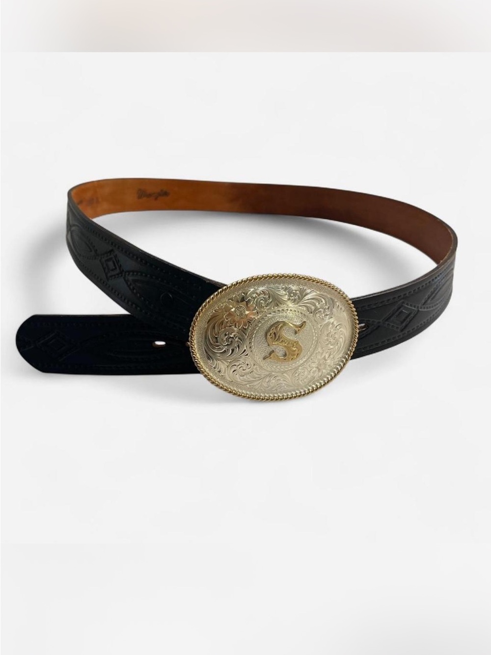 Montana Silversmiths Buckle & wrangler belt